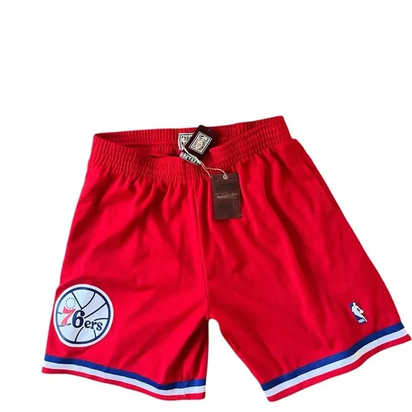 NBA Philadelphia 76ers Mitchell & Ness Shorts - Picture 1 of 7